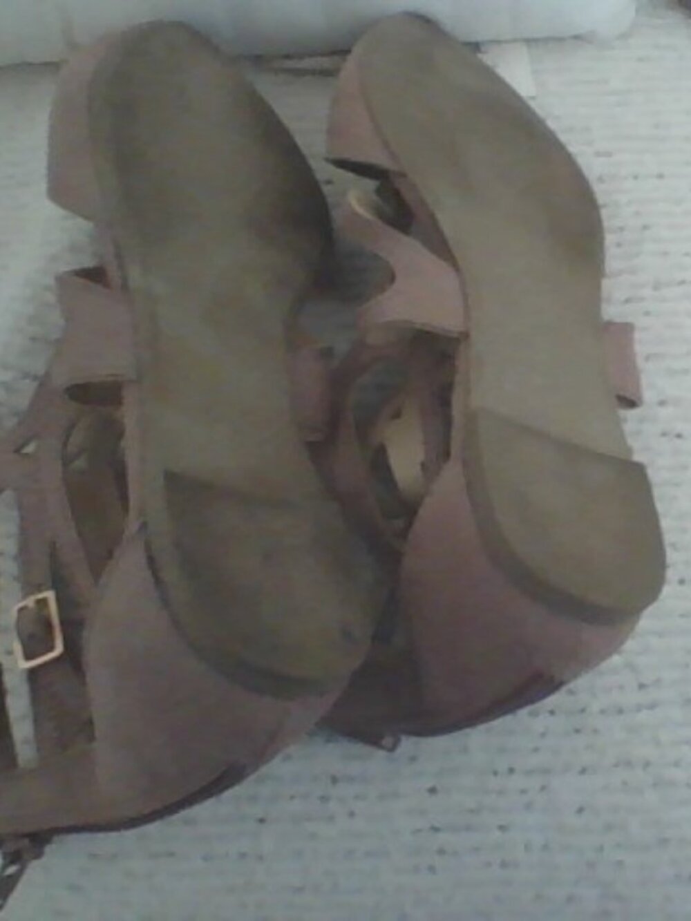 LC Lauren Conrad Faux Suede Pink Flats - Picture 6 of 8